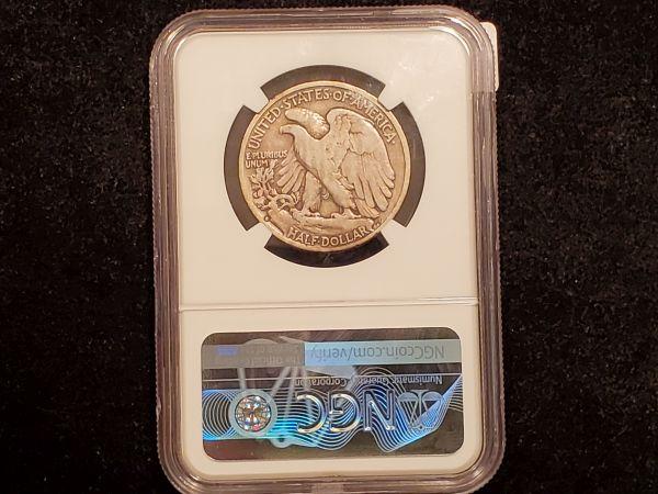 ***HIGHLIGHT***NGC 1933-S Walking Liberty Half Dollar Double die obverse