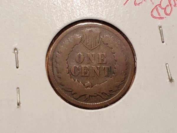 Two semi-Key Indian cents