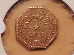 GOLD! 1853 California Gold Token