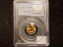 ***GOLD!! RARE! PCGS 2000 1/10 Krugerrand World Trade Center