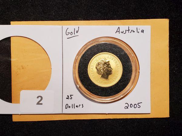 GOLD! Australia 2005 $25 Dollar