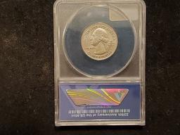 ANACS 2017-s Enhanced Uncirculated George Rogers Clark Quarter 70