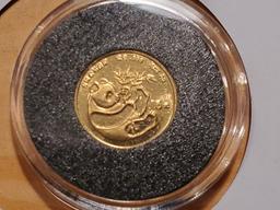 GOLD! China 1984 5y gold Panda