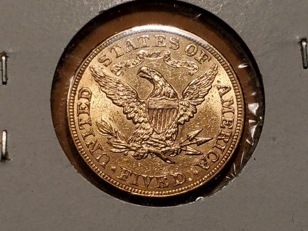 GOLD! 1900 Liberty Head $5 Half-Eagle