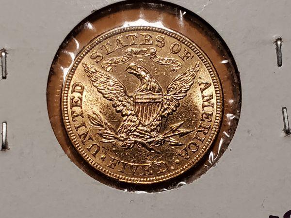 GOLD! 1900 Liberty Head $5 Half-Eagle