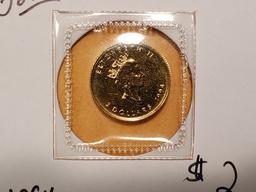 GOLD! Canada 1994 $2 Dollar Maple Leaf
