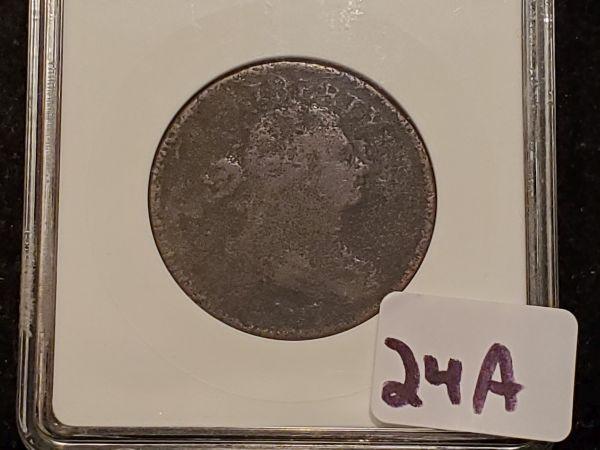 ANACS 1797 Draped Bust Large Cent Very Good details