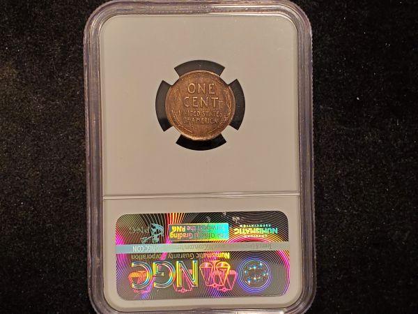 NGC Better Grade 1915-D Wheat Cent in Extra Fine 40