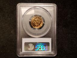 Pedigree PCGS 1942 Wheat cent in Proof 63 RED