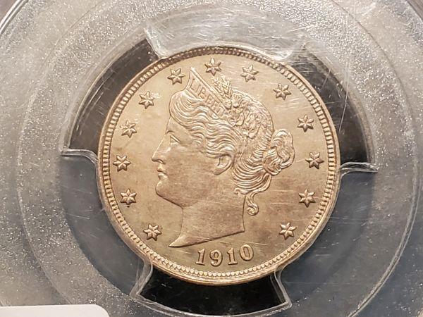 SCHAWEET! PCGS 1910 Liberty "V" Nickel in Proof 62