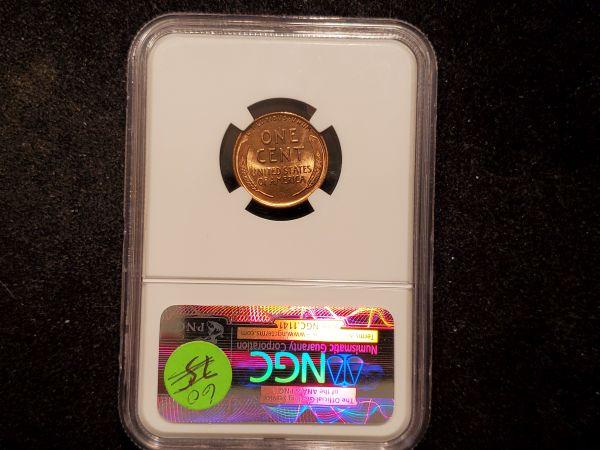 NGC 1925 Wheat Cent in MS-65 RB