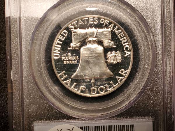 * PCGS 1963 Franklin Half Dollar in Proof 67 CAMEO!