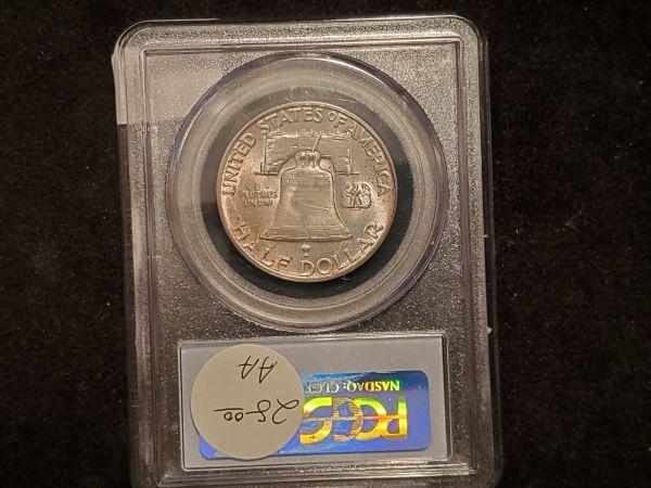 PCGS 1948 Franklin Half Dollar in MS-64