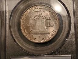 PCGS 1948 Franklin Half Dollar in MS-64