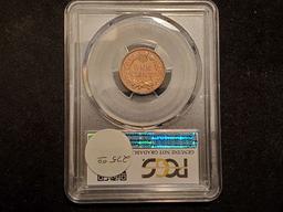 **PCGS KEY DATE 1908-S Indian Cent in About Uncirculated detail