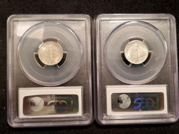 PCGS 1941 and 1941-S Mercury Dimes