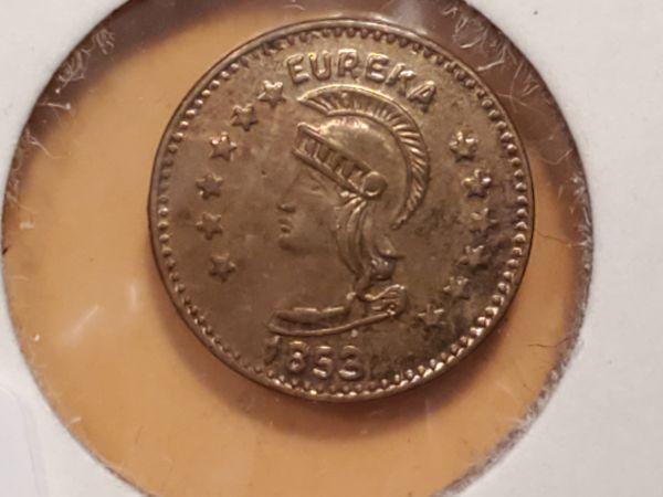 1853 California Gold Token