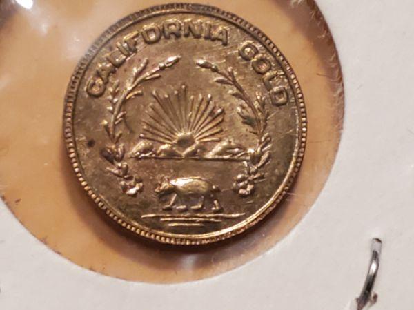 1853 California Gold Token