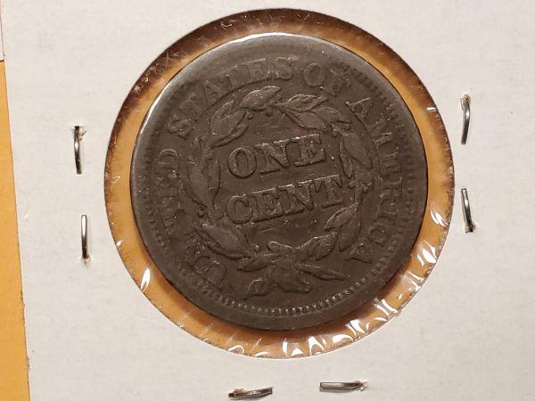 1846 Braided Hair Large Cent in Fine plus