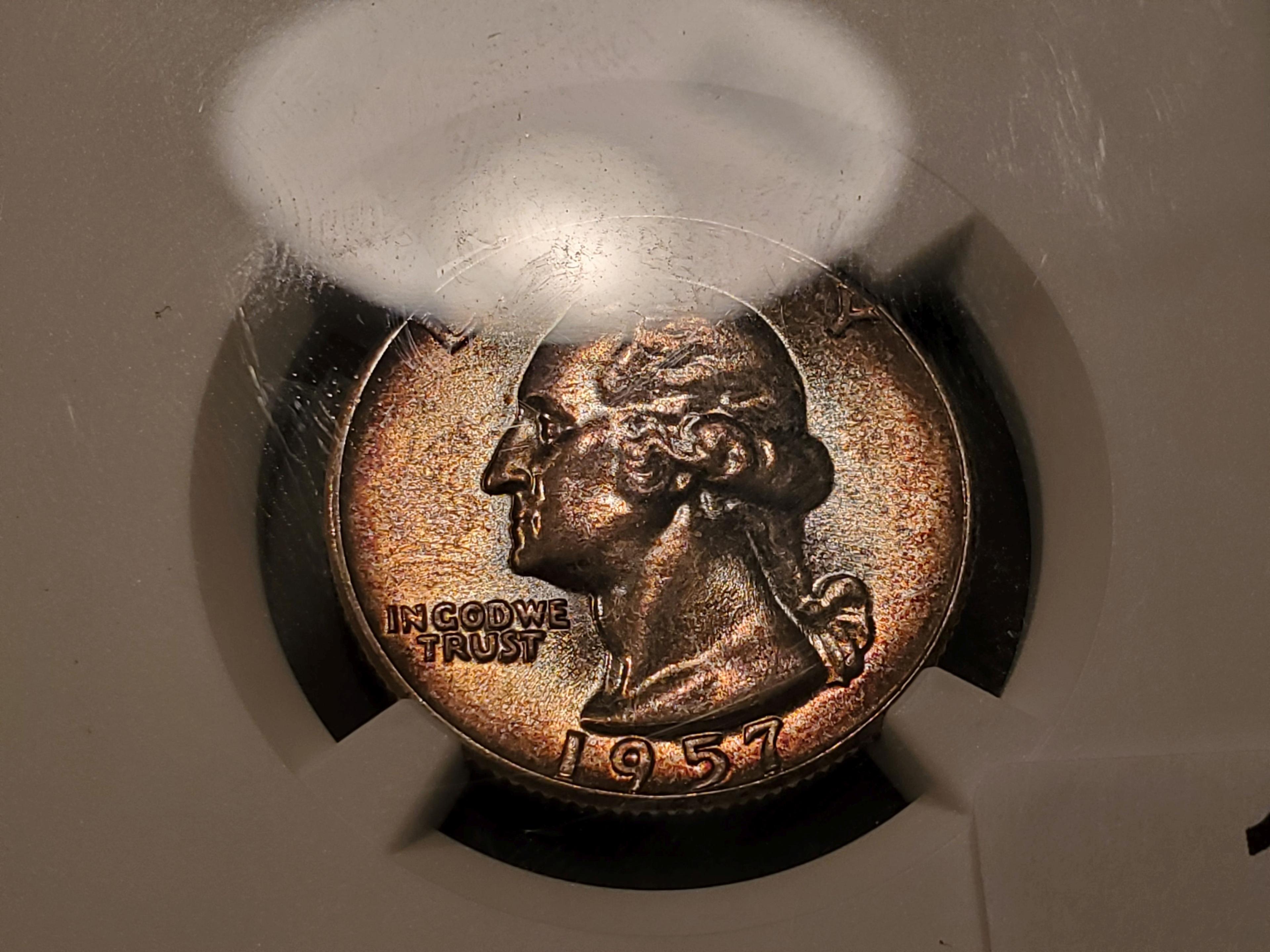 NGC 1957 Washington Quarter Mint State 66