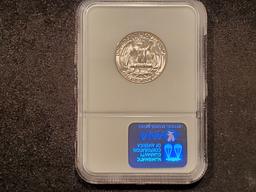 NGC 1954-S Washington Quarter Mint State 66