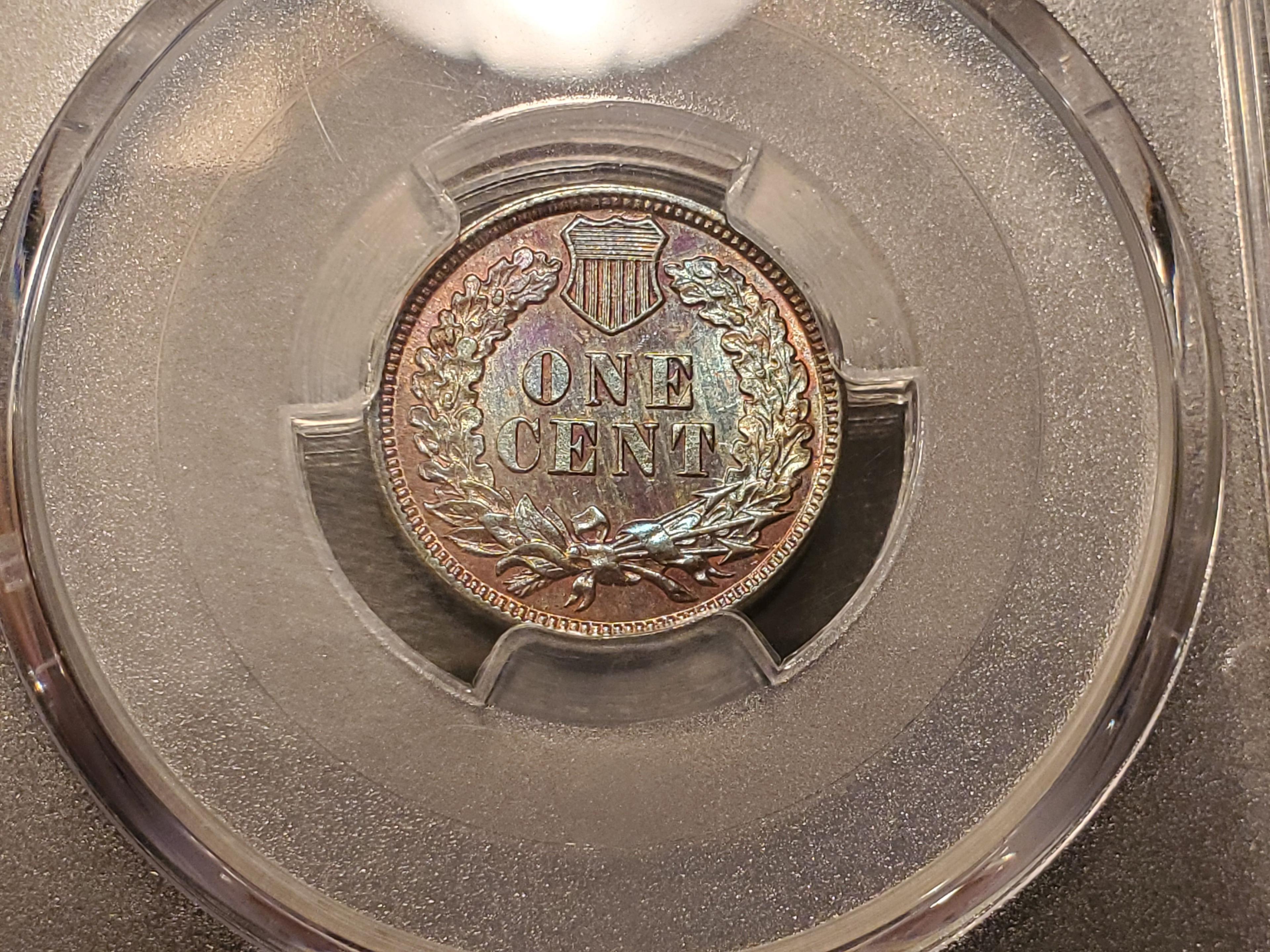 PCGS 1879 Indian Cent Mint State 64