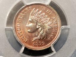 PCGS 1879 Indian Cent Mint State 64