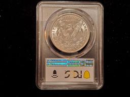 PCGS 1881-O Morgan Dollar in Mint State 63