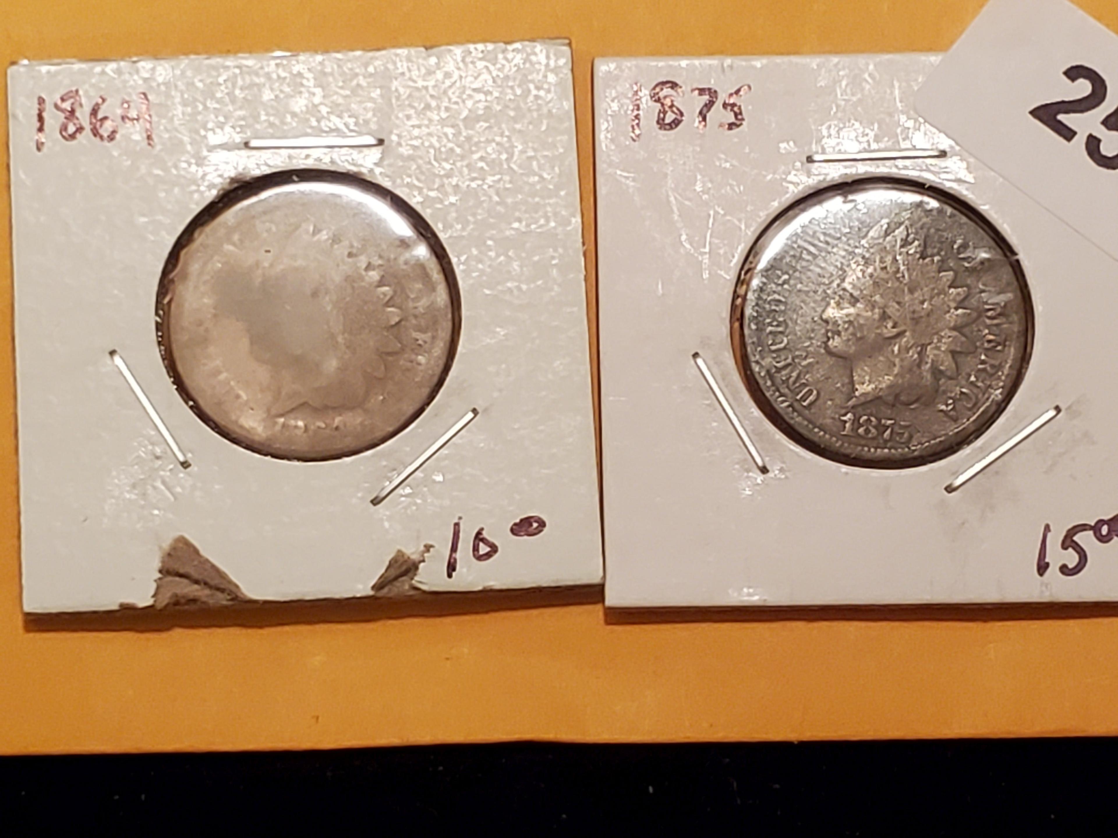 Two Better Date Indian Cents