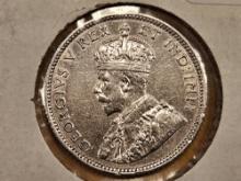 * Key Date 1911 Canada silver 10 cents