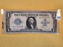 Large Size, series of 1923 One Dollar Silver Certificate