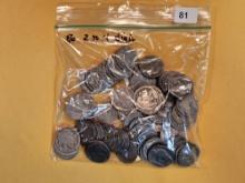 Bag of Eighty-six (86) Buffalo Nickels