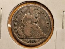 Better Date 1839-O Seated Liberty Dime in Very Good