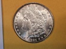 1884-O Morgan Dollar in Very Choice Brilliant Uncirculated