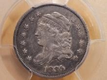 PCGS 1835 Capped Bust Half-Dime in Very Fine - 25