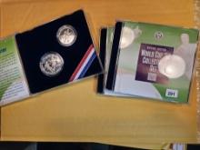 Three Original US Mint 1994 World Cup Collector's Sets