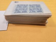 PHILATELICS! Well over ONE HUNDRED wax Envelopes full of STAMPS!