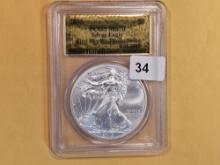 PERFECT! PCGS 2015 American Silver Eagle in Mint State 70