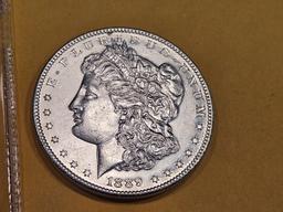 Brilliant Uncirculated Plus 1889 Morgan Dollar