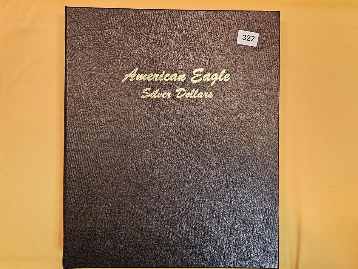 Nice, empty, lightly-used American Eagle Silver Dollar Dansco album