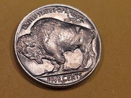 Very Choice Brilliant Uncirculated 1938-D/D Buffalo Nickel