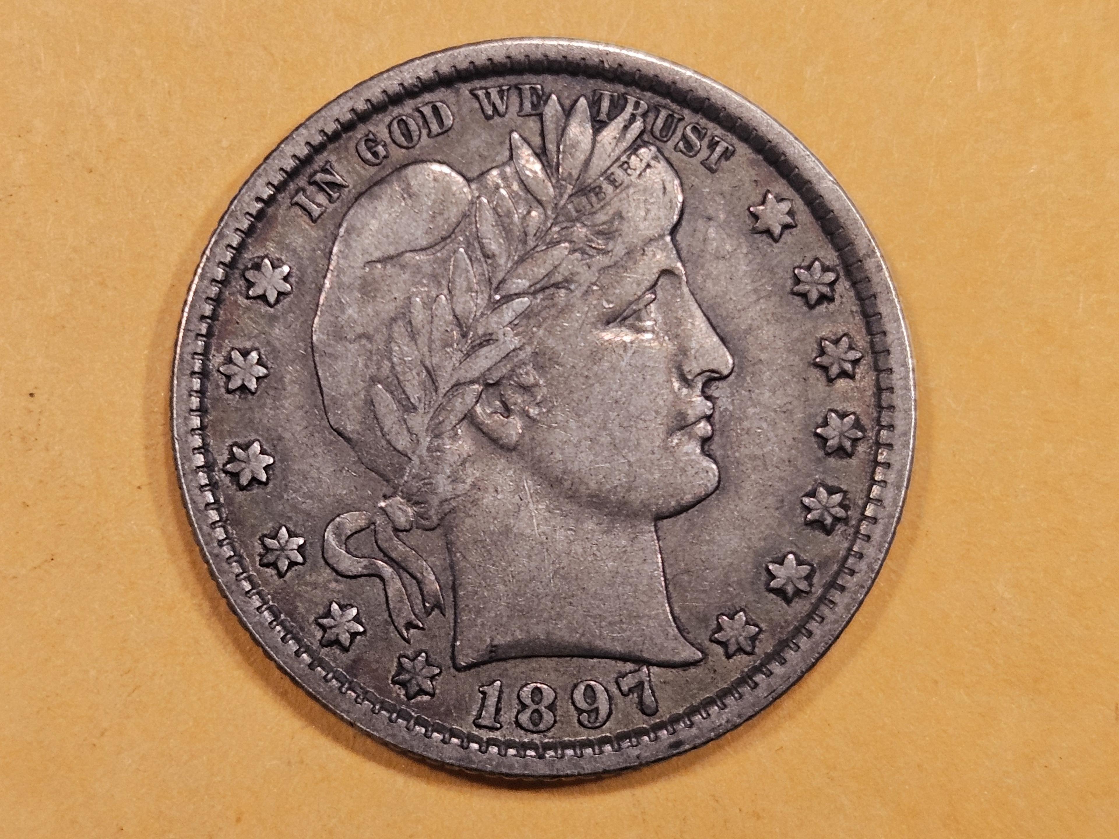 1897 Barber Quarter