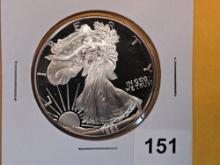 GEM Proof Deep Cameo 1993-P American Silver Eagle