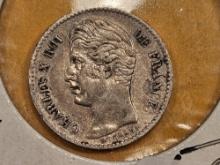 1828 BB France 1/4 franc