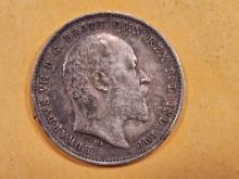 1904 Great Britain silver 3 pence