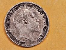 1905 Great Britain 3 pence