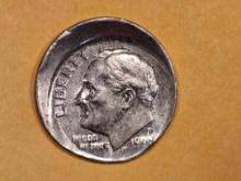 ERROR! Very Choice Brilliant uncirculated 1996 Roosevelt Dime