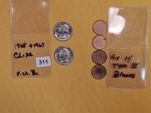 ERRORS! Quarters and Blank planchets