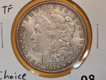 Choice Uncirculated 1878 Morgan Dollar