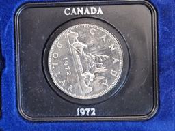 Three Canadian Coin sets